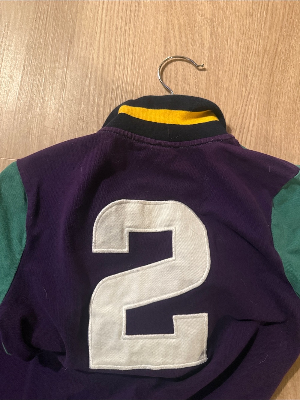 Rugby Ralph Lauren Green Short-Sleeve Polo with Yellow Crest - Picture 6 of 12